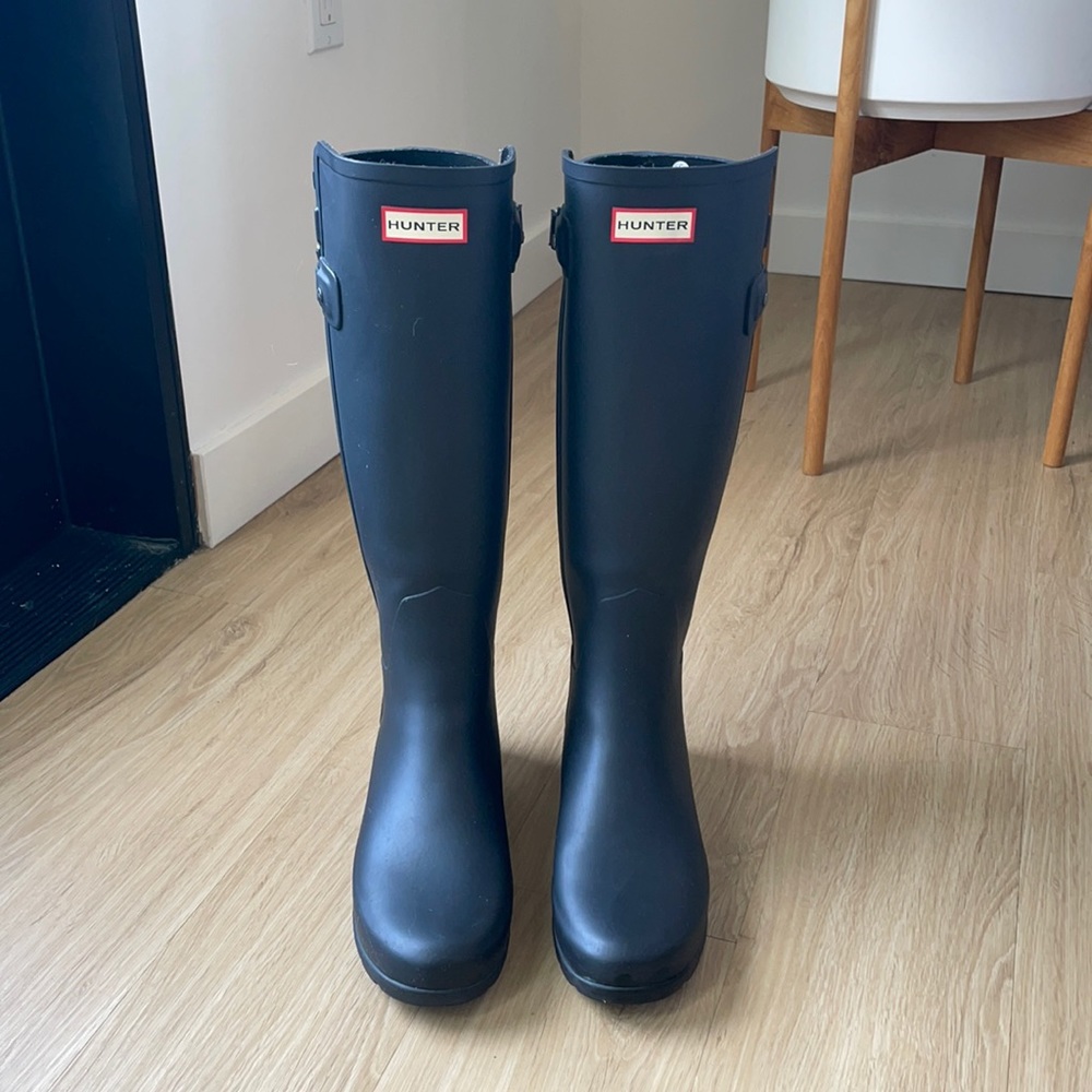 Hunter Black Women's Winter & Rain Boots